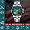 1 Coast Guard Ranking USCG Rating Stainless Steel Silver Watch SS7 1