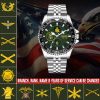 1 Custom ARMY BRANCH INSIGNIA military watches ss8