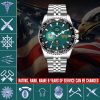 1 Custom USCG RATING Military watches ss8