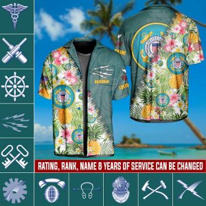 1 USCG Aloha Shirt