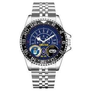 Air Force In Uniform Airforce Badge Stainless Steel Silver Watch SS7 9