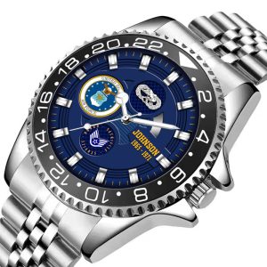 Air Force Insignia Watch Custom AIR FORCE BADGE SS8 7