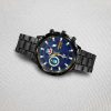 Air Force Military Ranks Airforce Command Black Stainless Steel Watch SS8 7