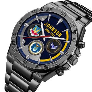 AirFocre Command Watches Men Silver SS14 3