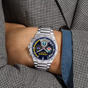 AirFocre Command Watches Men Silver SS14 8
