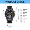 AirForce Badge Watches Men Silver SS14 4