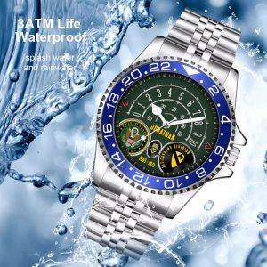 Army Base Pay Chart Army Division Stainless Steel Silver Watch SS7 8