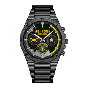Army Branch Watches Men Silver SS14 1