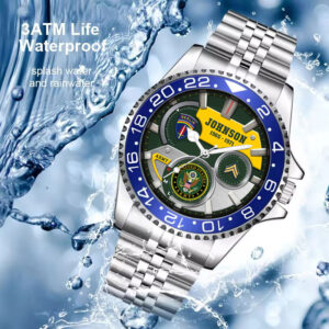 Army Division Stainless Steel Silver Watch SS10 4