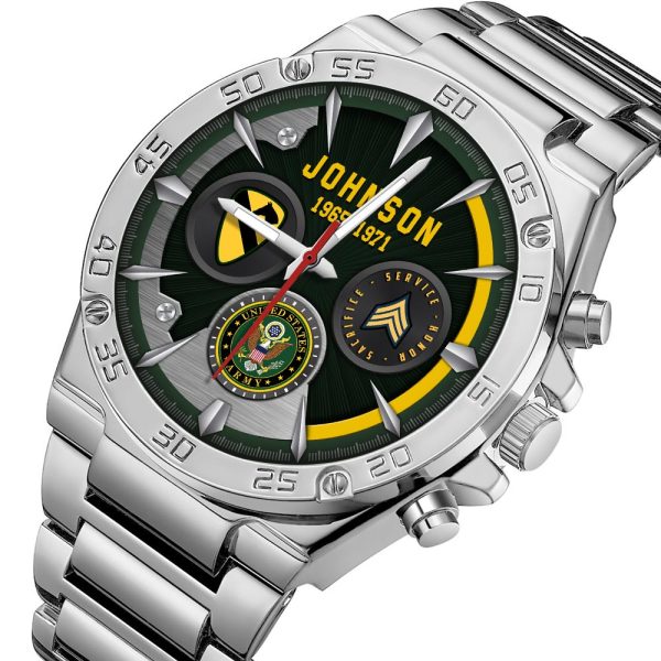 Army Division Watches Men Silver SS14 5