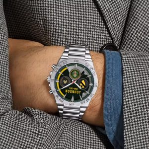 Army Division Watches Men Silver SS14 8