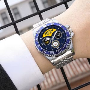 Body Fat Percentage Calculator Navy Navy Rating Stainless Steel Silver Watch SS9 2