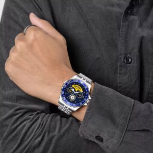 Body Fat Percentage Calculator Navy Navy Rating Stainless Steel Silver Watch SS9 3