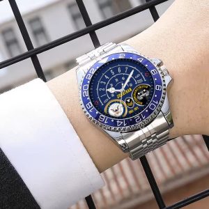 Constellation Class Frigate Navy Badge Stainless Steel Silver Watch SS7 5