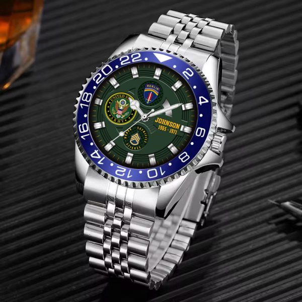 Custom ARMY DIVISION military watches ss8 4