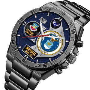 Custom Air Force Command Stainless Watch ss13 2