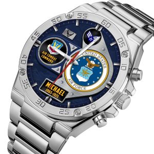 Custom Air Force Command Stainless Watch ss13 4