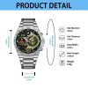 Custom Army Division stainless Watch ss13 5