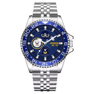 Custom NAVY BADGE Military watches ss8 2