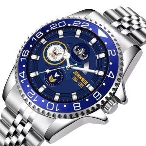 Custom NAVY BADGE Military watches ss8 5