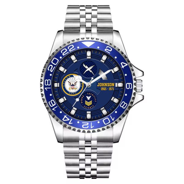 Custom NAVY RATING Military watches ss8 4
