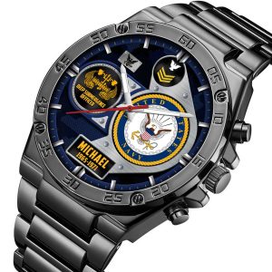 Custom Navy Badge Stainless Watch ss13 2