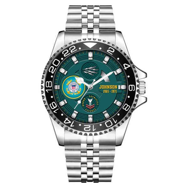 Custom USCG RATING Military watches ss8 2