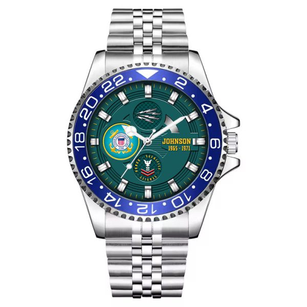 Custom USCG RATING Military watches ss8 3