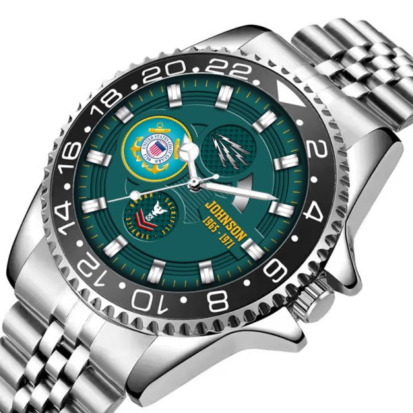 Custom USCG RATING Military watches ss8 7