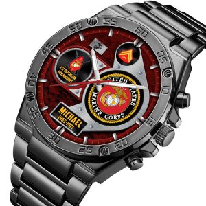 Custom USMC Battalion Stainless Watch ss13 2