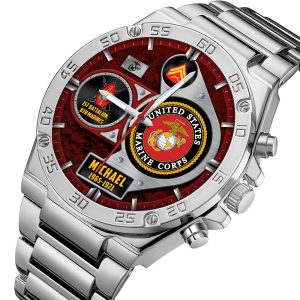 Custom USMC Battalion Stainless Watch ss13 4