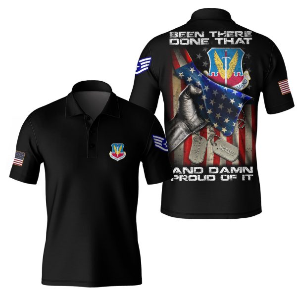 Customized US Air Force Command Been There Done That And Damn Proud Of It Apparel 15