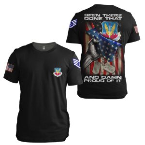 Customized US Air Force Command Been There Done That And Damn Proud Of It Apparel 24