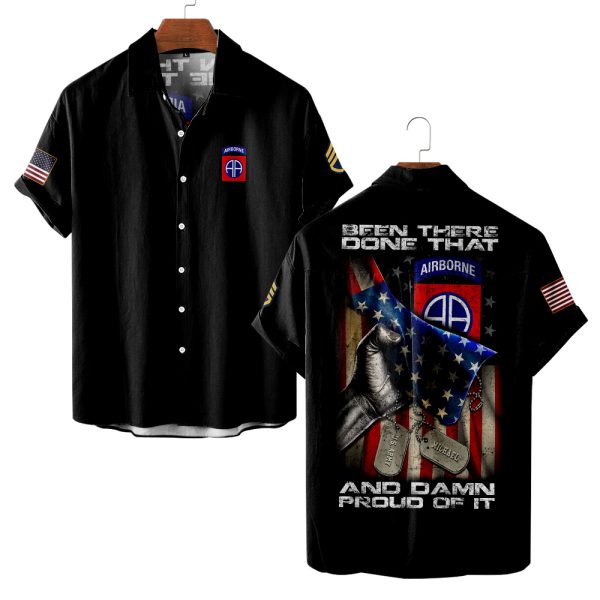 Customized US Army Division Been There Done That And Damn Proud Of It Apparel 18