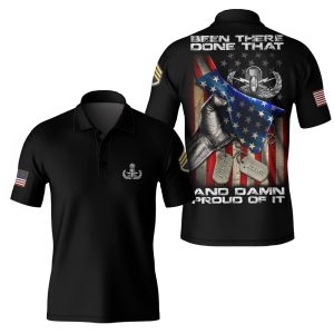 Customized US Navy Badge Been There Done That And Damn Proud Of It Apparel 15