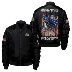 Customized US Navy Badge Been There Done That And Damn Proud Of It Apparel (6)