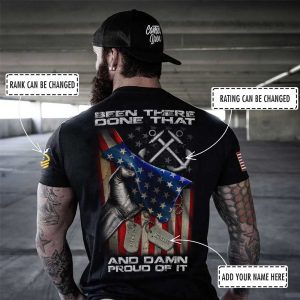 Customized US Navy Rating Been There Done That And Damn Proud Of It Apparel 2