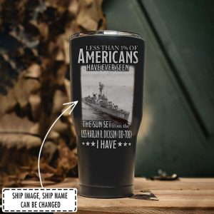 Customized US Navy Ship Tumbler 4