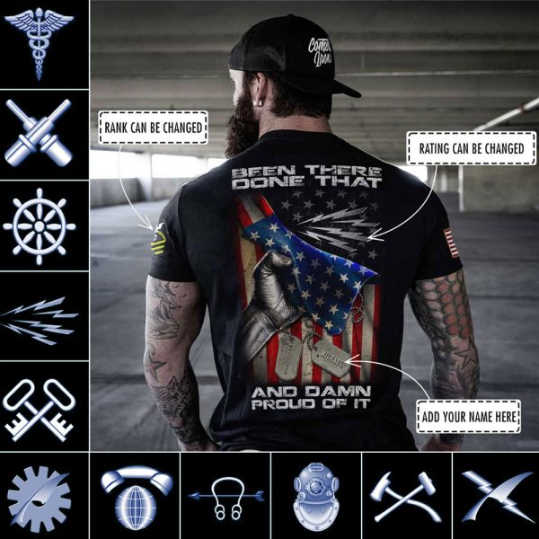 Customized USCG Rating Been There Done That And Damn Proud Of It Apparel 1
