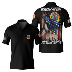 Customized USMC Battalion Been There Done That And Damn Proud Of It Apparel 15
