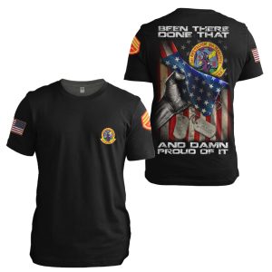 Customized USMC Battalion Been There Done That And Damn Proud Of It Apparel 24