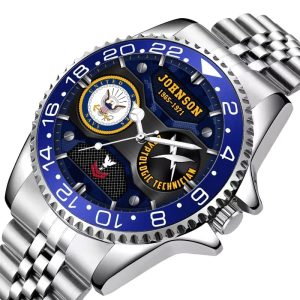 Ford Class Carriers Stainless Steel Silver Watch 4