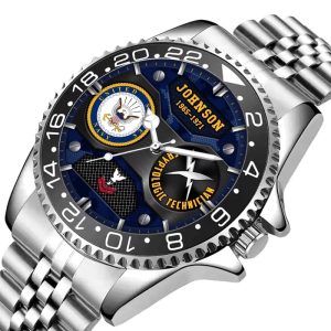 Ford Class Carriers Stainless Steel Silver Watch 5