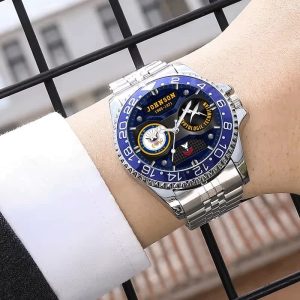 Ford Class Carriers Stainless Steel Silver Watch 7