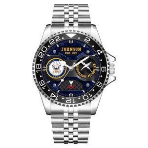 Ford Class Carriers Stainless Steel Silver Watch 9