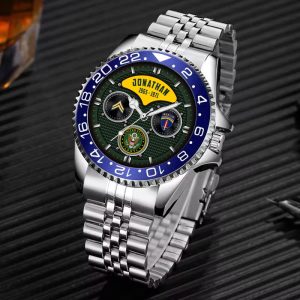 Levels Of Officers In The Army Army Division Stainless Steel Silver Watch SS9 6