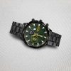 Military Order Ranks Army Division Black Stainless Steel Watch SS8 3