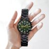 Military Order Ranks Army Division Black Stainless Steel Watch SS8 7