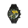Ranks For Officers In The Army Army Division Black Stainless Steel Watch SS10 2