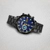 Ranks In The Military Air Force Airforce Badge Black Stainless Steel Watch SS8 7